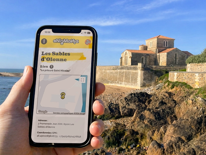 Rallye ludique sur smartphone aux Sables d'Olonne