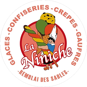 Logo de la Niniche, artisan glacier partenaire Enigmania en Vend&eacute;e